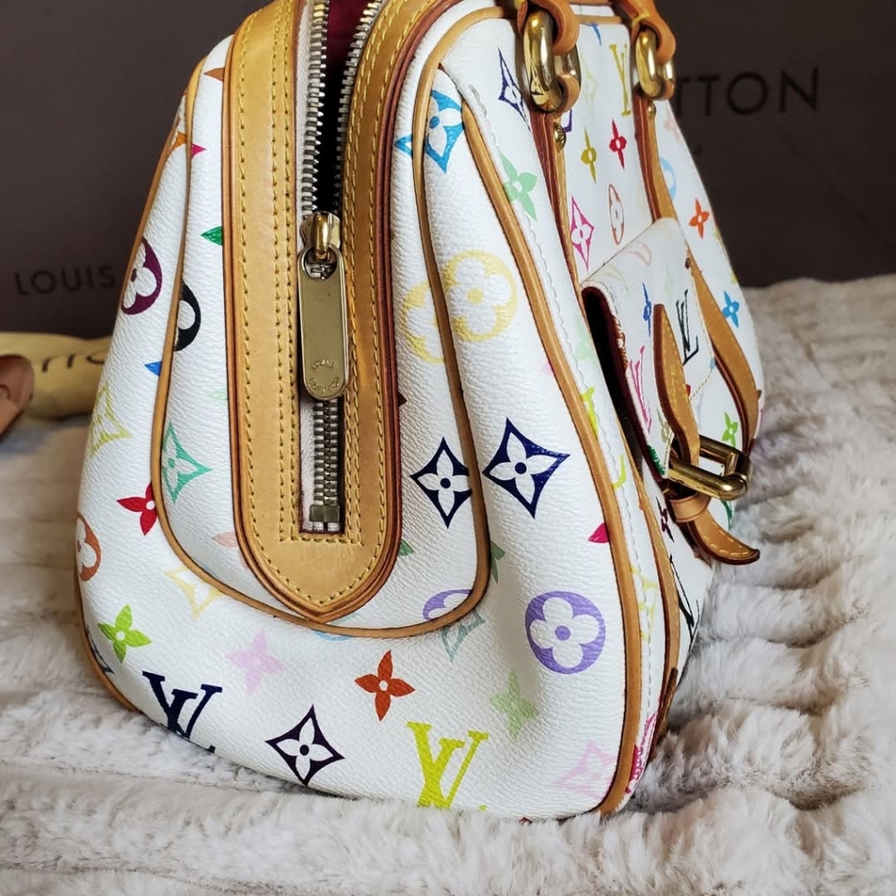 Louis Vuitton Monogram Murakami Multicolor Priscilla White - Picture 6 of 15